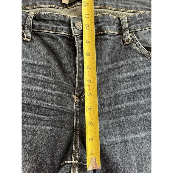 Kut From The Kloth Catherine Boyfriend Fit Jeans Medium Wash Stretch Size 14 - Picture 8 of 11